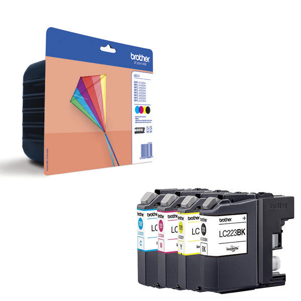 Brother LC223VALBP Multipack of Ink Cartridges