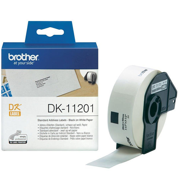 Brother Standard Address Labels 29x90mm [Pack of 400]
