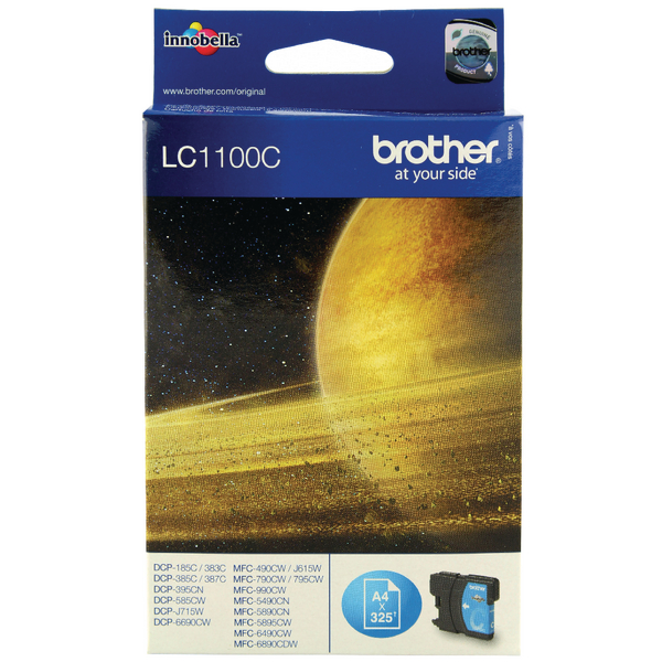 Brother LC1100C Ink Cartridge Cyan