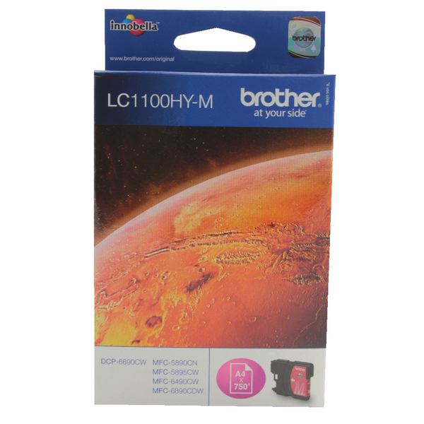 Brother LC1100HYM High Capacity Magenta Cartridge
