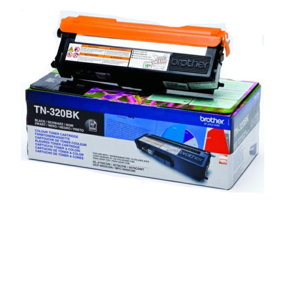 Brother TN320BK Black Toner (2.5k)