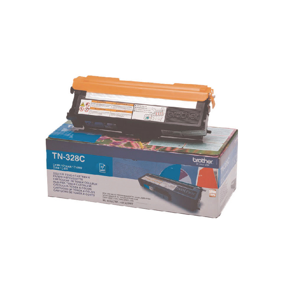 Brother TN328C Cyan Toner (6k)