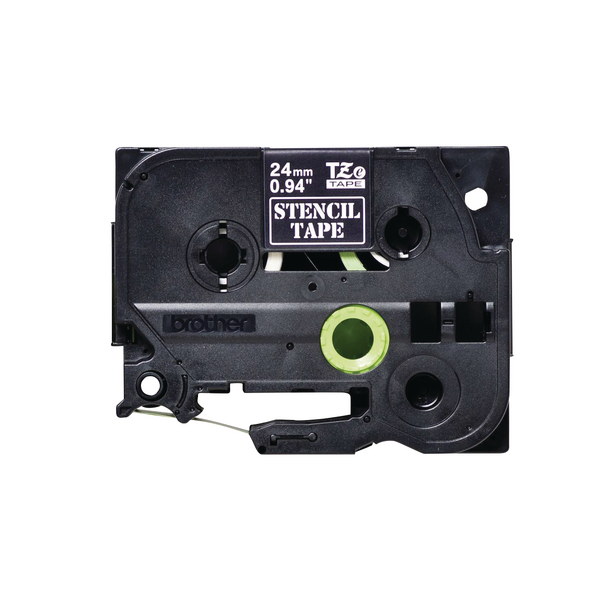 Brother Stencil Tape STE151 Black 24mm