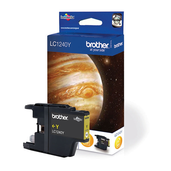 Brother LC1240Y Yellow Ink Cartridge (600 Pages)