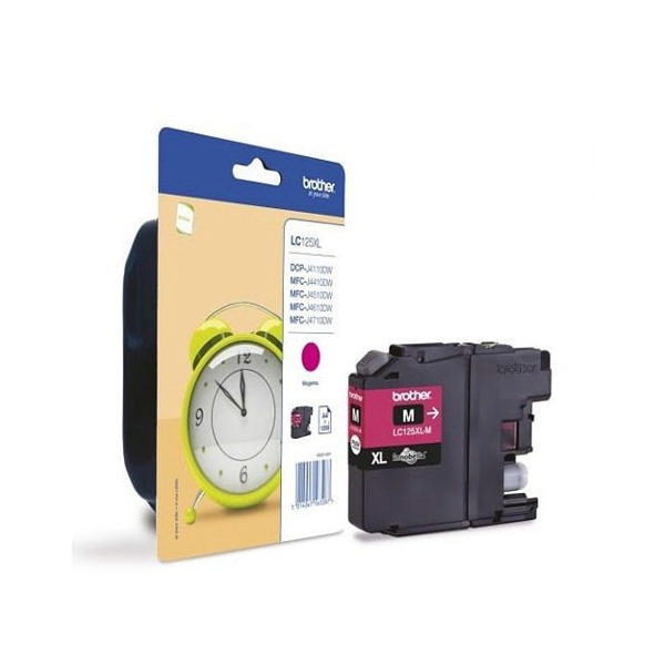 Brother LC125XLM Magenta High Capacity Ink Cartridge