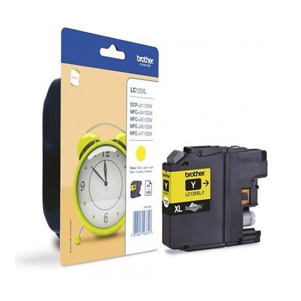 Brother LC125XLY Yellow High Capacity Ink Cartridge