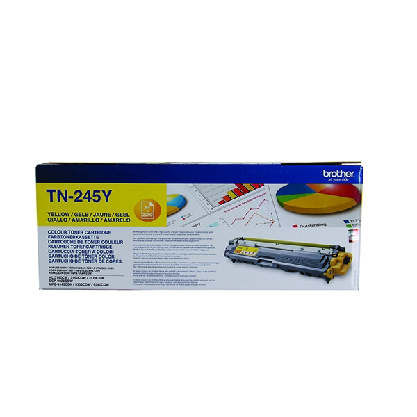 Brother TN245Y Yellow High Capacity Toner Cartridge