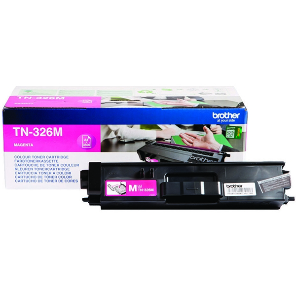 Brother TN326M Magenta High Capacity Toner Cartridge