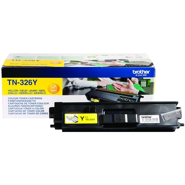 Brother TN326Y Yellow High Capacity Toner Cartridge