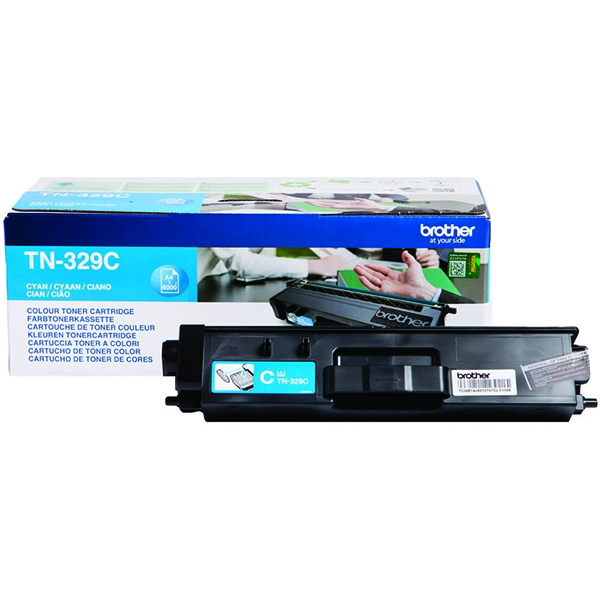 Brother TN329C Cyan Extra High Capacity Toner Cartridge