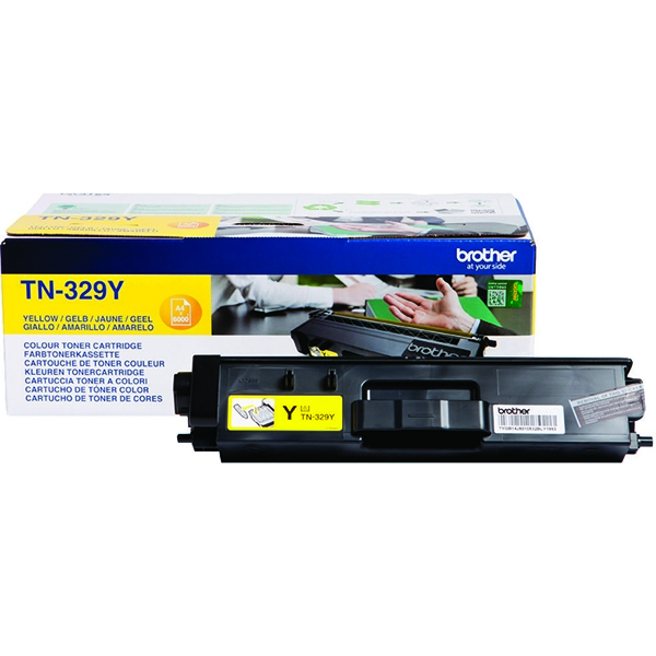 Brother TN329Y Yellow Extra High Capacity Toner Cartridge