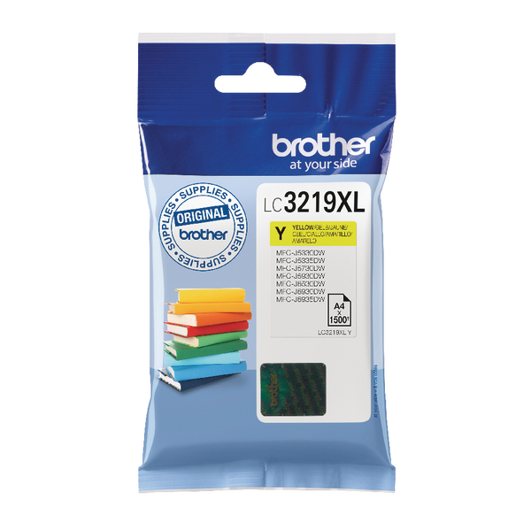 Brother LC3219XLY High Yield Yellow Inkjet Cartridge
