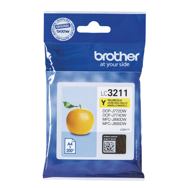 Brother LC3211Y Yellow Ink Cartridge