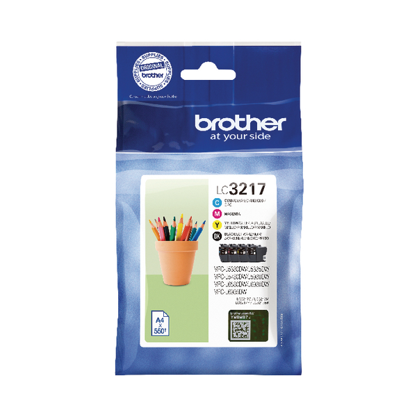 Brother LC3217VAL Value Pack or Ink Cartridges