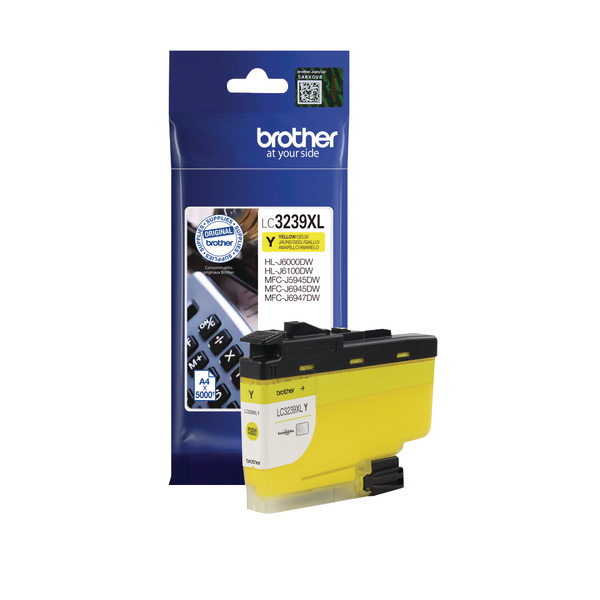 Brother LC3239XLY Yellow Inkjet Cartridge