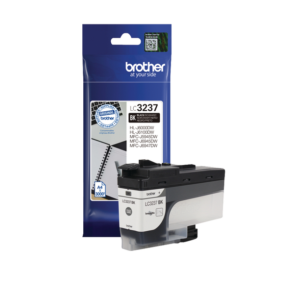 Brother LC3237BK Black Inkjet Cartridge