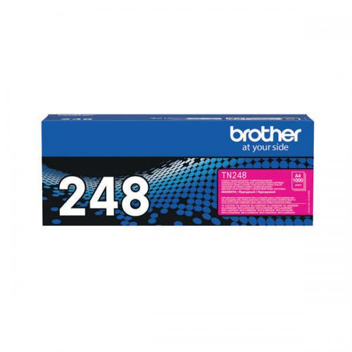 Brother TN248m Standard Yield Magenta Toner Cartridge