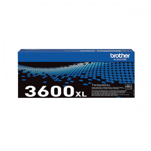 Brother TN3600XL High Yield Black Toner Cartridge