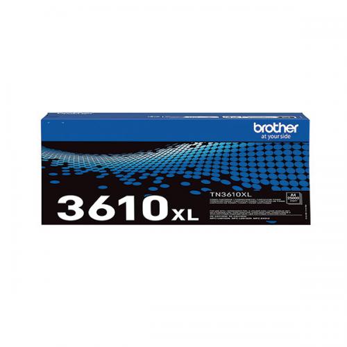 Brother TN-3610XL Super Ultra High Yield Black Toner Cartridge