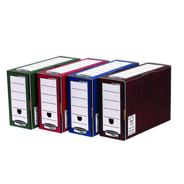 Fellowes Premium R-Kive Transfer Files Blue [Pack of 10]