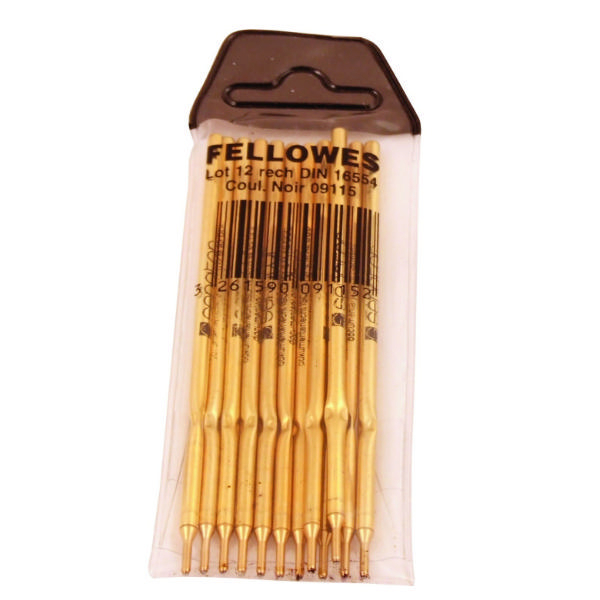 Fellowes Desk Pen Refill [Pack of 12]