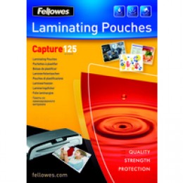 Fellowes Laminating Pouch 54x86mm 250 micron [Pack of 100]