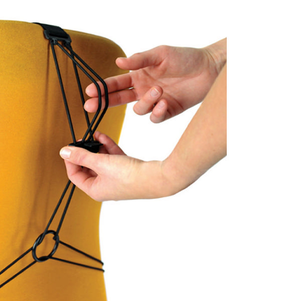 Fellowes Office Suites Mesh Back Support