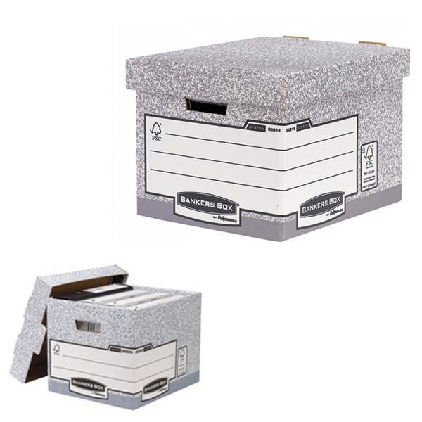 Fellowes Heavy Duty Bankers Box Standard 333x390x285mm [Pack of 10]