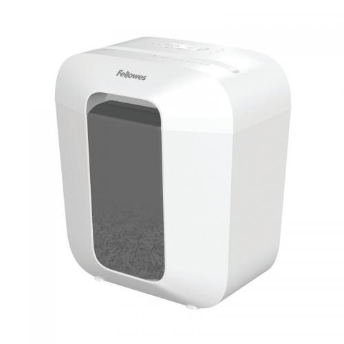Fellowes Powershred LX25 Cross Cut Shredder White