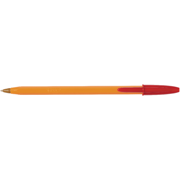 Bic Cristal Fine Red Ballpoint Pen [Pack of 20]