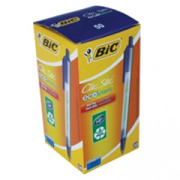 Bic Ecolutions Clic Stick Blue [Pack of 50]
