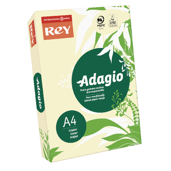 Adagio Card A4 160g Ivory [Pack of 250]