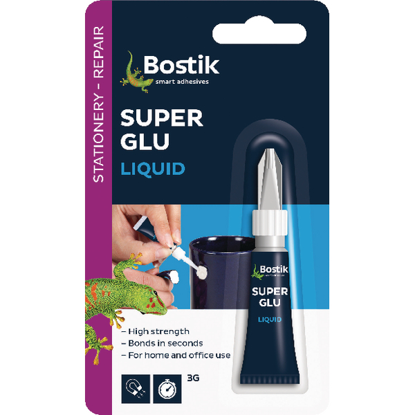 Bostik Super Glu Tube [Pack of 12]