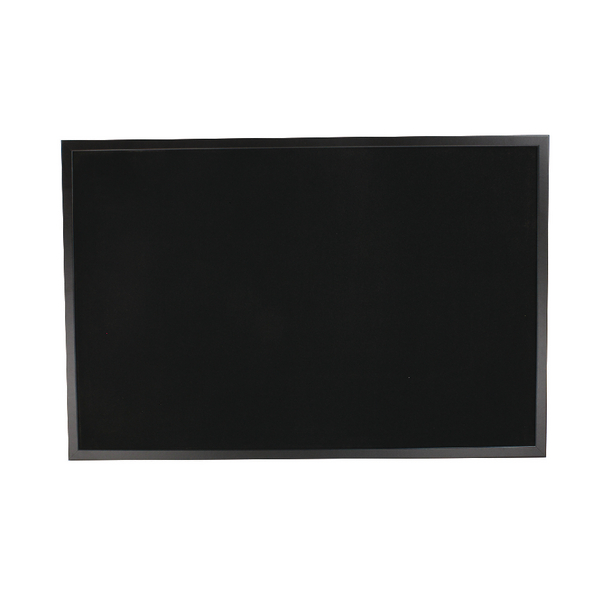Bi-Office Memoboard 900x600mm Black Frame