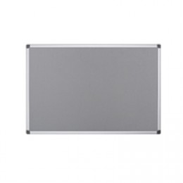 Bi-Office Felt Board 900x600mm Grey