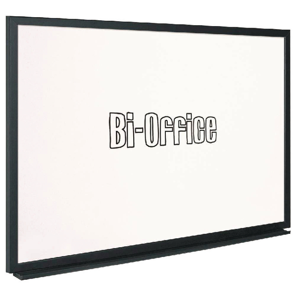 Bi-Office Whiteboard 900x600mm Black Frame