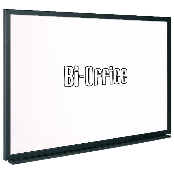 Bi-Office Whiteboard 600x450mm Black Frame