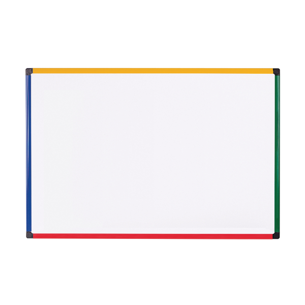 Bi-Office Colour Frame Magnetic Board 900x600mm