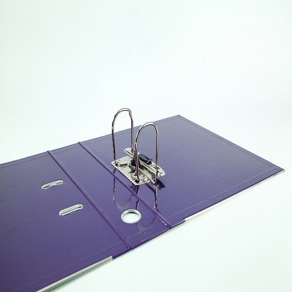Elba Classy Lever Arch File A4 Plus 70mm Metallic Purple