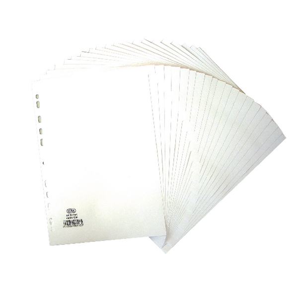 Elba White Card Divider 20 Part