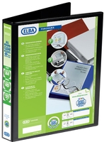 Elba Panorama A4 4 D-Ring Presentation Binder 25mm Black [Pack of 6]