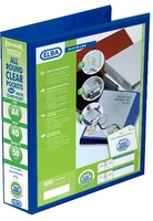 Elba Panorama Presentation Binder A4 4 D-Ring 50mm Blue [Pack of 4]