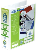 Elba Panorama Presentation Lever Arch File A4 70mm White [Pack of 5]
