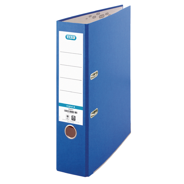 Elba Board Lever Arch File A4 Blue [Pack of 10]