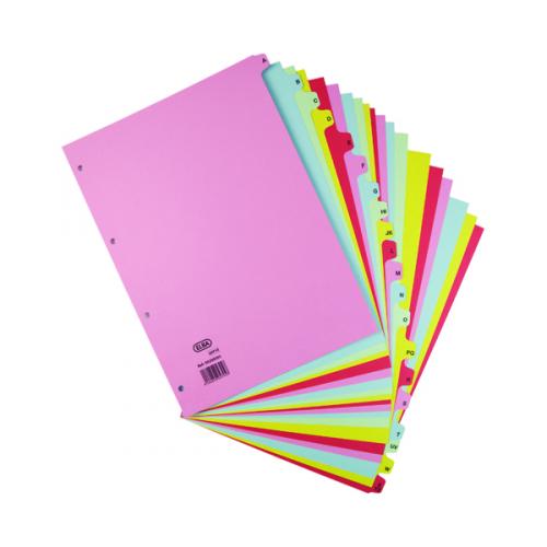 Elba Dividers A-Z A4 Assorted