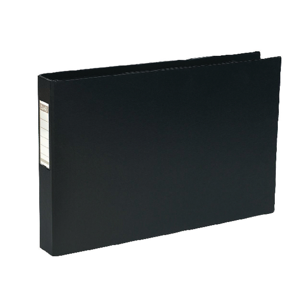 Elba Vision A3 Landscape Ring Binder Black
