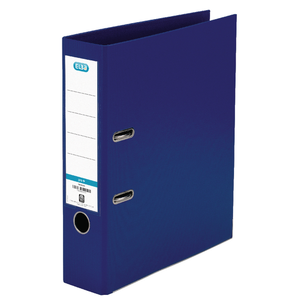 Elba Lever Arch File A4 70mm Blue