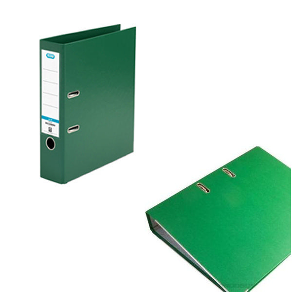 Elba Lever Arch File Plastic A4 70mm Green