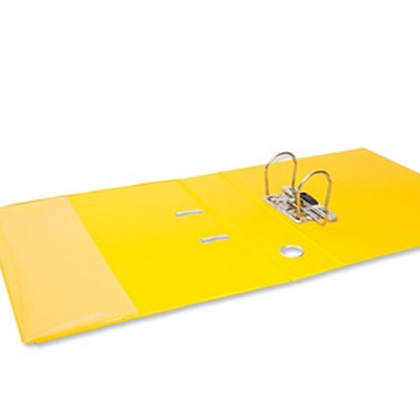 Elba Lever Arch File Plastic A4 70mm Yellow
