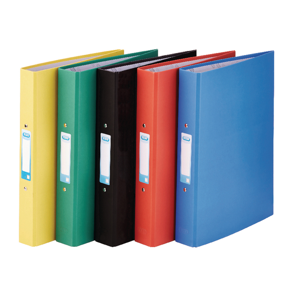 Elba Pob Ring Binder Assorted [Pack of 10]